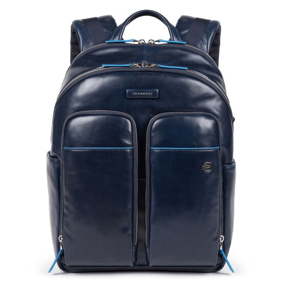 Piquadro Blue Square Revamp Rucksack RFID Leder 39 cm Laptopfach