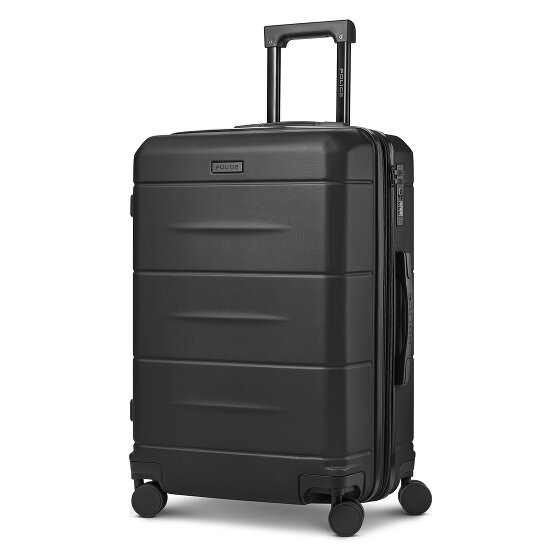 Police London 4 Rollen Trolley 64 cm mit Dehnfalte