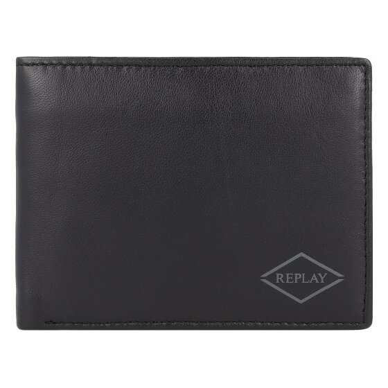 Replay Geldbörse Leder 14 cm