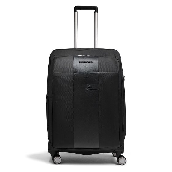 Piquadro Brief 4 Rollen Trolley 68 cm mit Dehnfalte