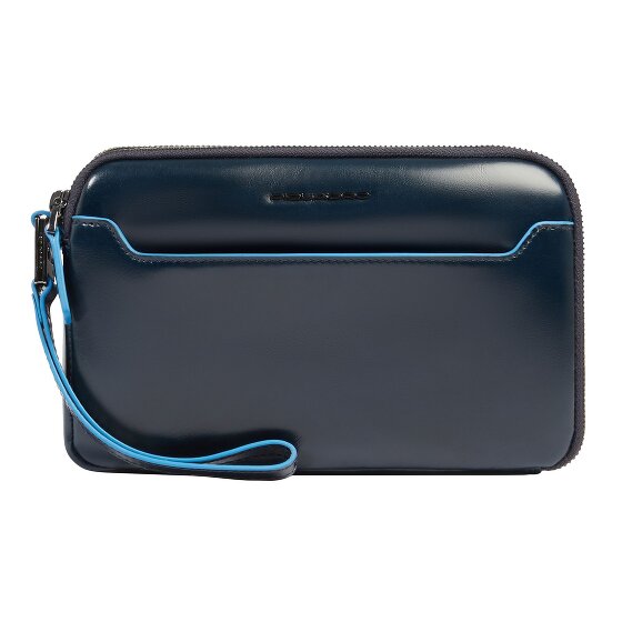 Piquadro Blue Square Clutch Geldbörse Leder 21 cm