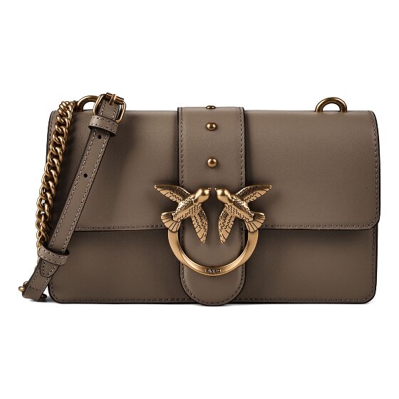 PINKO Love One Umhängetasche Leder 21 cm