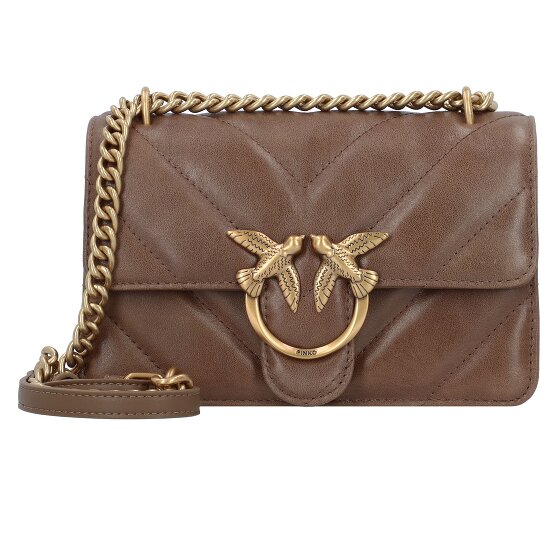 PINKO Love One Umhängetasche Leder 21 cm