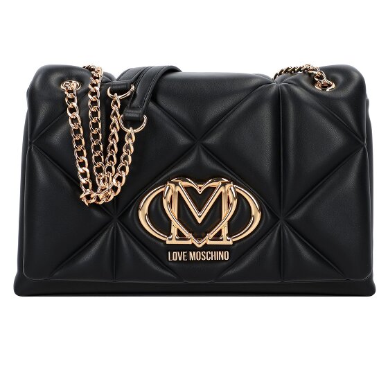 Love Moschino Embossed Schultertasche 28 cm