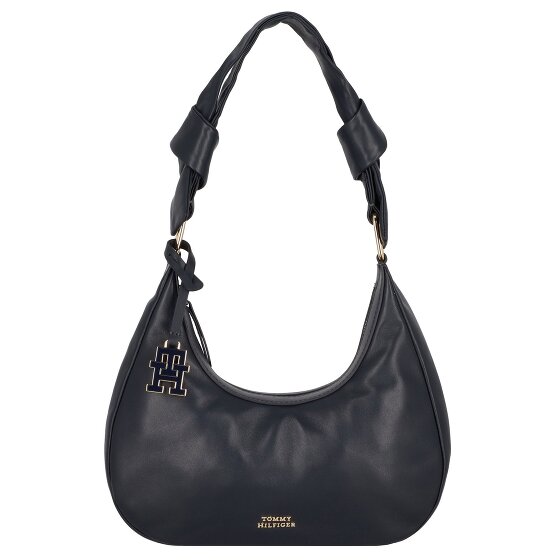 Tommy Hilfiger Pushlock Schultertasche Leder 28 cm