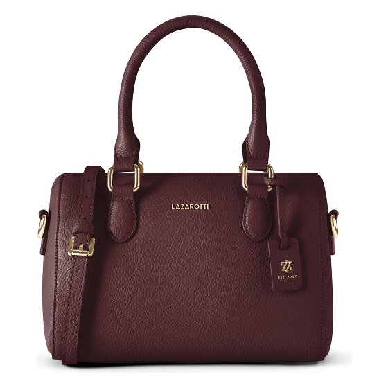 Lazarotti Bologna Leather Bowling-Bag Handtasche Crossbody Leder 26 cm