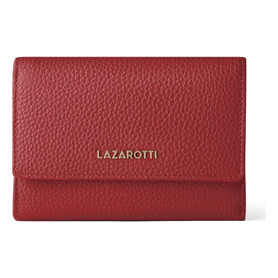 Lazarotti Bologna Leather XL Geldbörse mit Zip-Around Fach Leder 14 cm