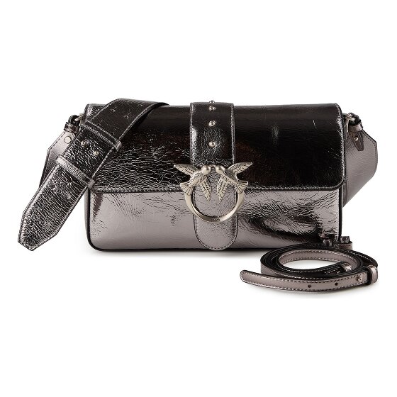 PINKO Love One Classic Schultertasche Leder 27 cm