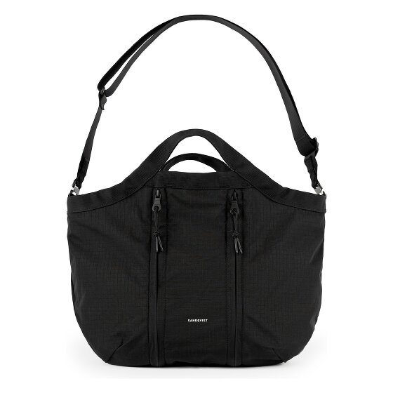 Sandqvist Grid Handtasche 38 cm mit Dehnfalte