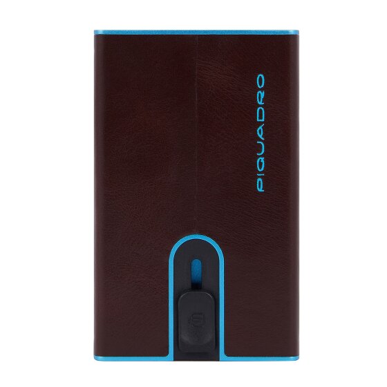 Piquadro Black Square Kreditkartenetui RFID Schutz Leder 6 cm Piquadro Black Square Kreditkartenetui RFID Schutz Leder 6 cm