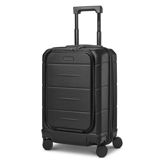 Police London 4 Rollen Kabinentrolley 55 cm Laptopfach mit Dehnfalte