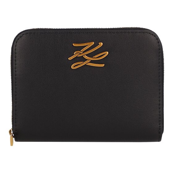 Karl Lagerfeld Autograph Geldbörse Leder 13 cm