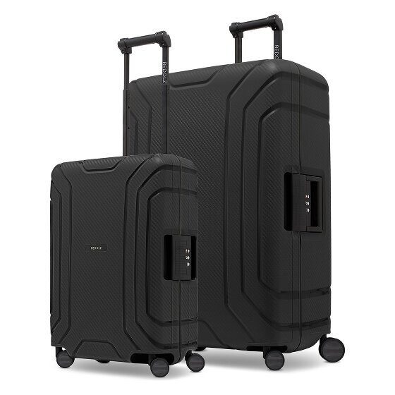 Redolz Essentials 15 4-Rollen 15 Kofferset S+L mit Dreipunktverschluss