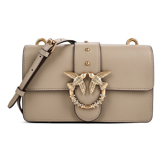PINKO Love One Umhängetasche Leder 21 cm