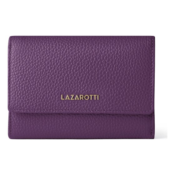 Lazarotti Bologna Leather XL Geldbörse mit Zip-Around Fach Leder 14 cm