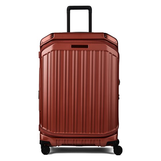Piquadro PQ-Light 4 Rollen Trolley M 69 cm mit Dehnfalte
