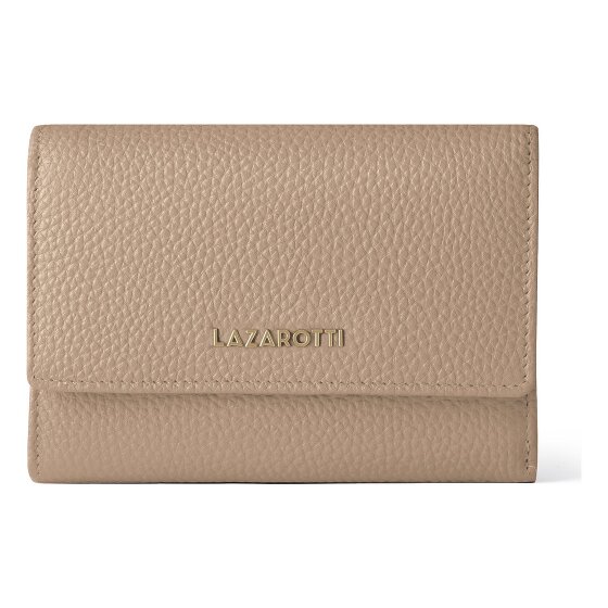 Lazarotti Bologna Leather XL Geldbörse mit Zip-Around Fach Leder 14 cm