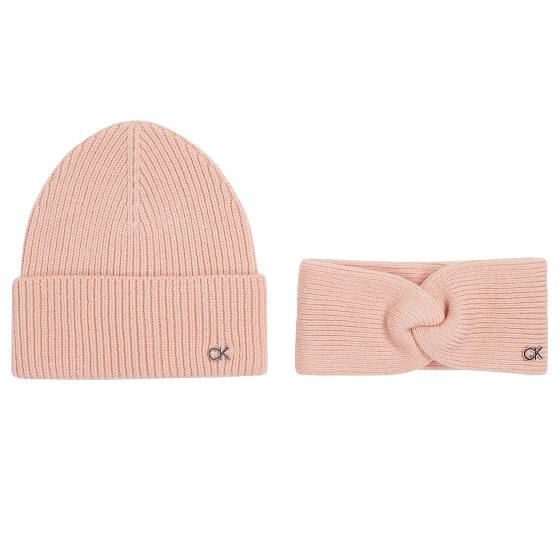 Calvin Klein Ck Metal Strickmütze und Stirnband Geschenkset