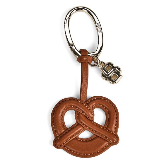 Boss Bretzel Schlüsselanhänger Leder 12 cm