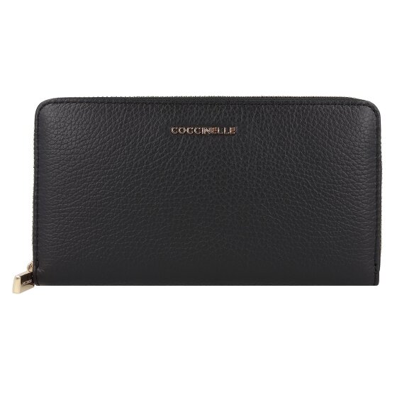Coccinelle Metallic Soft Geldbörse Leder 18 cm
