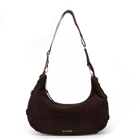 Hey Marly Lifetime Sister Suede Schultertasche M 35 cm