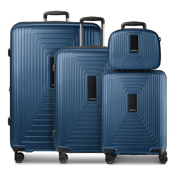 Redolz Essentials 14 4-Rollen Kofferset + Beautycase 4 tlg. mit Dehnfalte