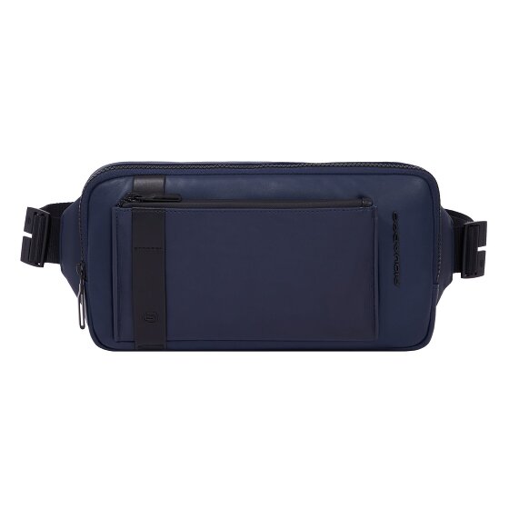 Piquadro David Gürteltasche RFID Schutz Leder 28 cm