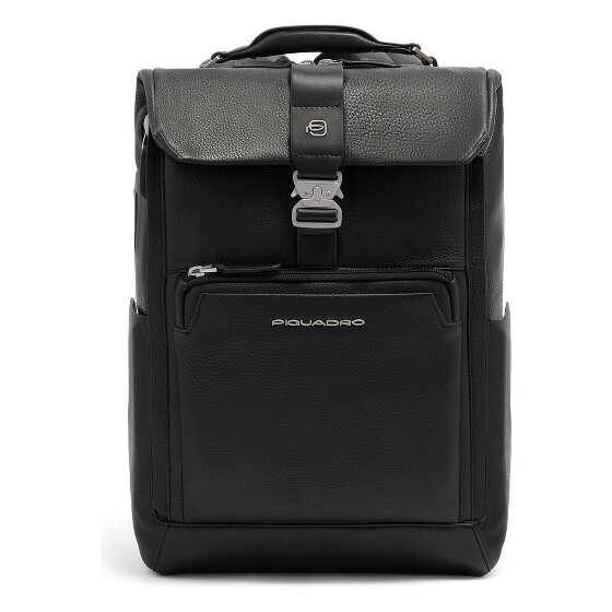 Piquadro Tebe Daypack RFID Schutz Leder 44 cm Laptopfach