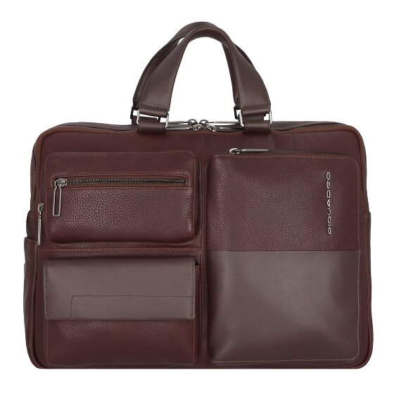 Piquadro Ronnie Aktentasche Leder 43 cm Laptopfach
