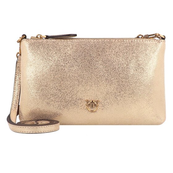 PINKO Flat Horizontal Umhängetasche Leder 20 cm