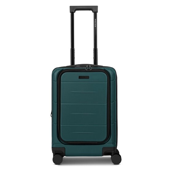 Police London 4 Rollen Kabinentrolley 55 cm Laptopfach mit Dehnfalte