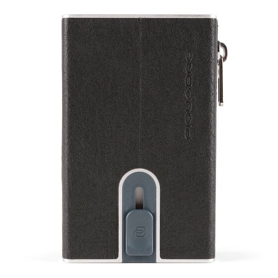 Piquadro Black Square Kreditkartenetui Leder 6 cm