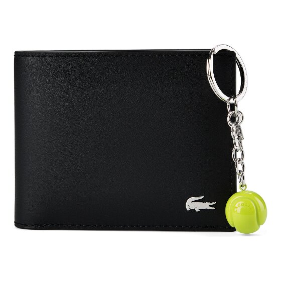 Lacoste Geldbörse RFID Schutz Leder 11 cm Geschenkbox