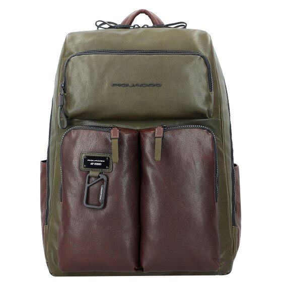 Piquadro Harper Rucksack RFID Leder 46 cm Laptopfach