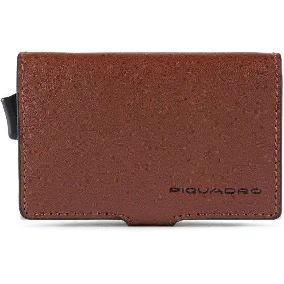 Piquadro Blue Square Kreditkartenetui RFID Leder 7 cm