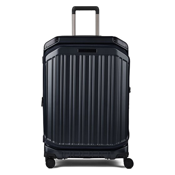 Piquadro PQ-Light 4 Rollen Trolley M 69 cm mit Dehnfalte