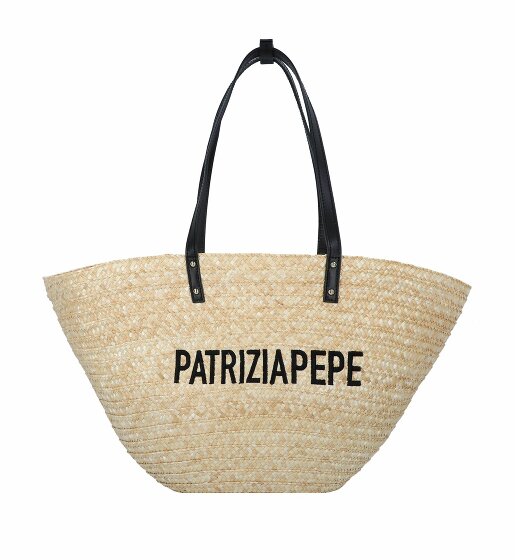 Patrizia Pepe Summer Straw Shopper Tasche 51 cm