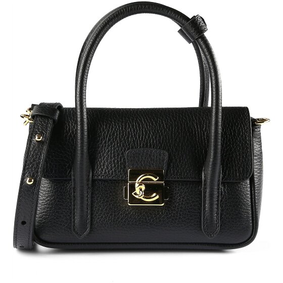 Coccinelle C-Me Lock Handtasche Leder 19 cm
