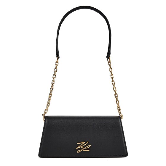 Karl Lagerfeld Autograph Schultertasche Leder 20.5 cm