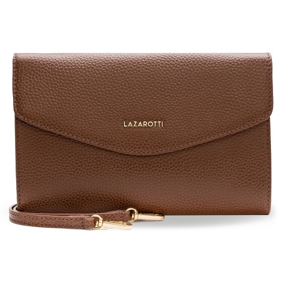 Lazarotti Bologna Leather Clutch Tasche Leder 23 cm