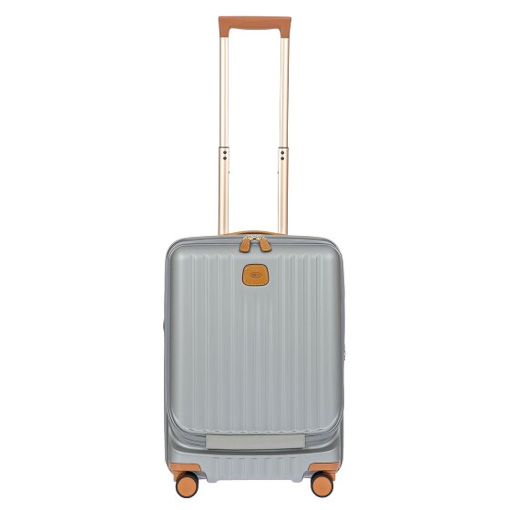 Bric's Capri 4 Rollen Kabinentrolley 55 cm Laptopfach mit Dehnfalte