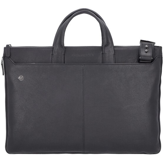 Piquadro Black Square Laptoptasche Leder 47 cm