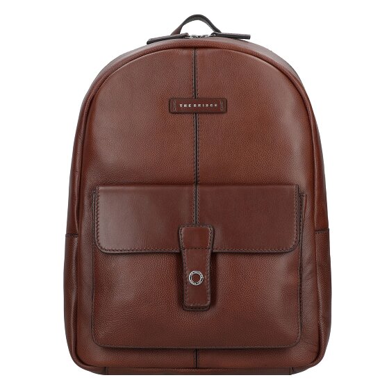 The Bridge Biagio Business-Rucksack Leder 41 cm Laptopfach