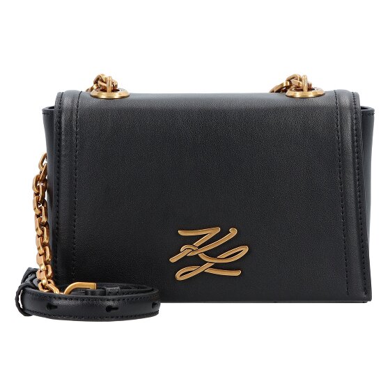 Karl Lagerfeld Autograph Umhängetasche Leder 20 cm Karl Lagerfeld Autograph Umhängetasche Leder 20 cm