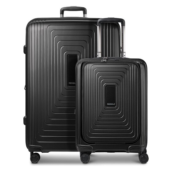 Redolz Essentials 14 4-Rollen Kofferset 2 tlg. Laptopfach mit Dehnfalte
