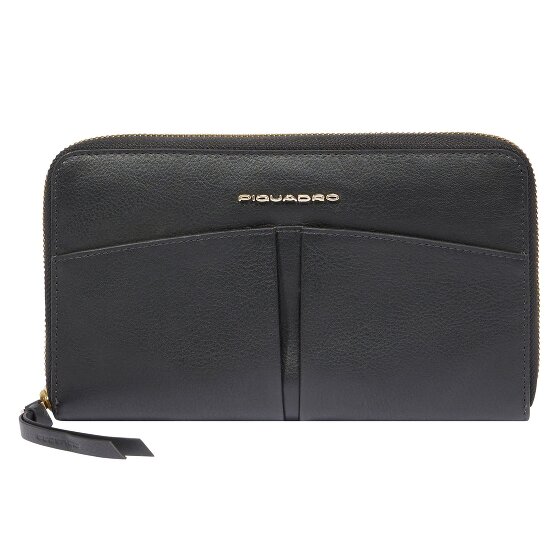 Piquadro Ashley Geldbörse RFID Schutz Leder 19 cm Piquadro Ashley Geldbörse RFID Schutz Leder 19 cm