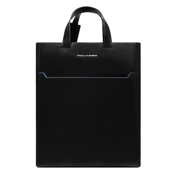 Piquadro Blue Square Schultertasche RFID Schutz Leder 30 cm Laptopfach