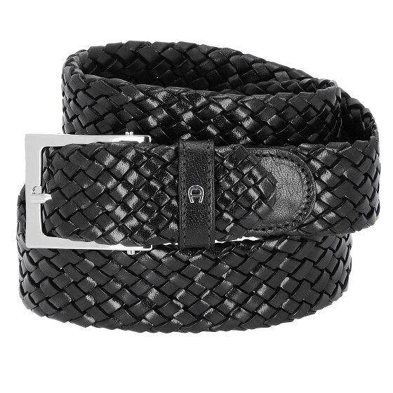 AIGNER Business Flechtgürtel Leder