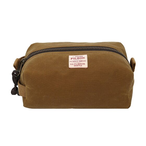 Filson Tin Cloth Kulturbeutel Leder 23 cm Filson Tin Cloth Kulturbeutel Leder 23 cm