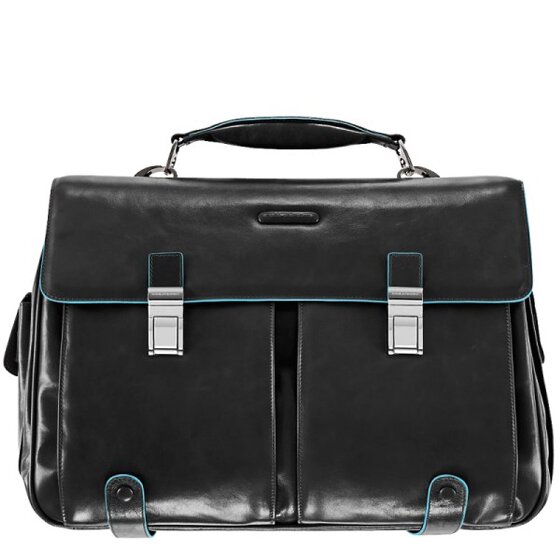 Piquadro Blue Square Aktentasche Leder 43 cm Laptopfach Piquadro Blue Square Aktentasche Leder 43 cm Laptopfach